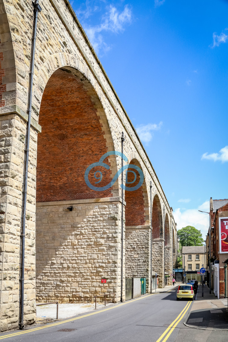 "Mansfield Viaduct" stock image