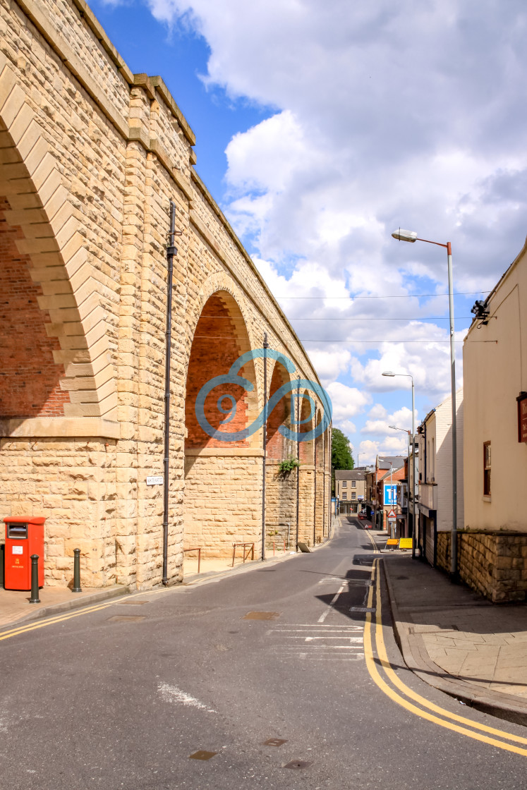 "Mansfield Viaduct" stock image