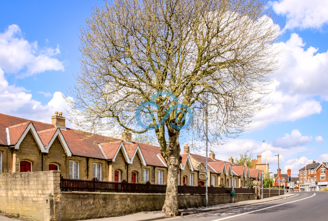 "Almhouses, Mansfield" stock image