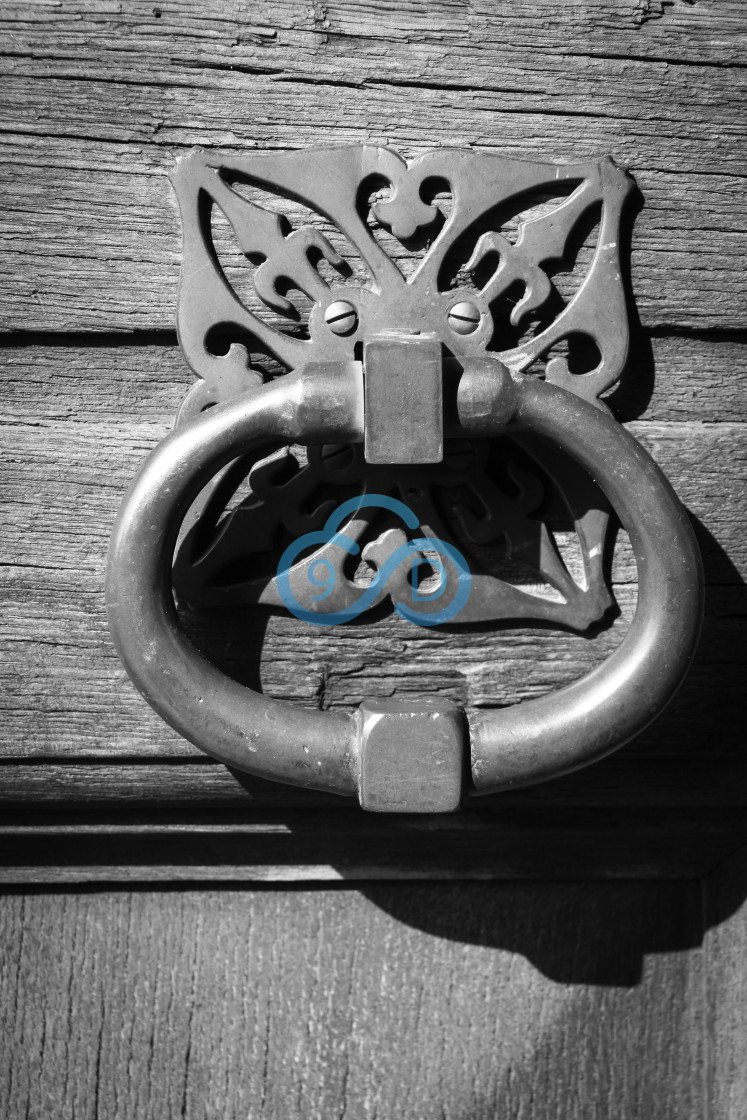 "Old Door Handle" stock image