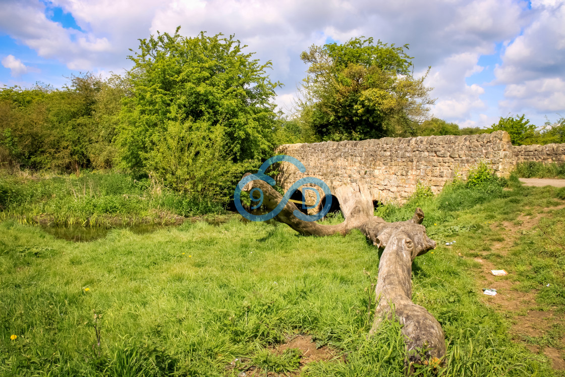 "Hammerwater Bridge, Market Warsop" by Julian Wright - $6.02 "Hammerwater Bridge, Market Warsop" stock image