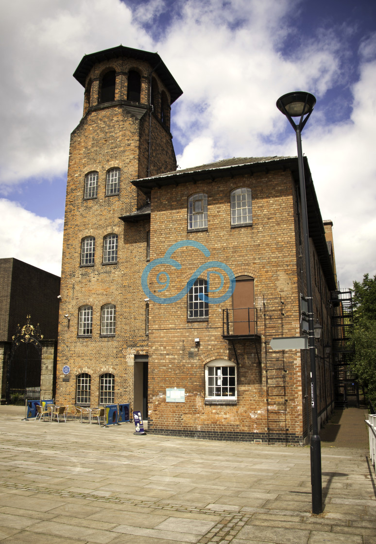 "Derby Silk Mill" stock image