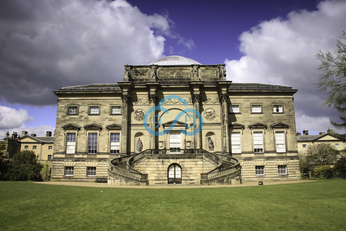 "Kedleston Hall, Derbyshire" stock image