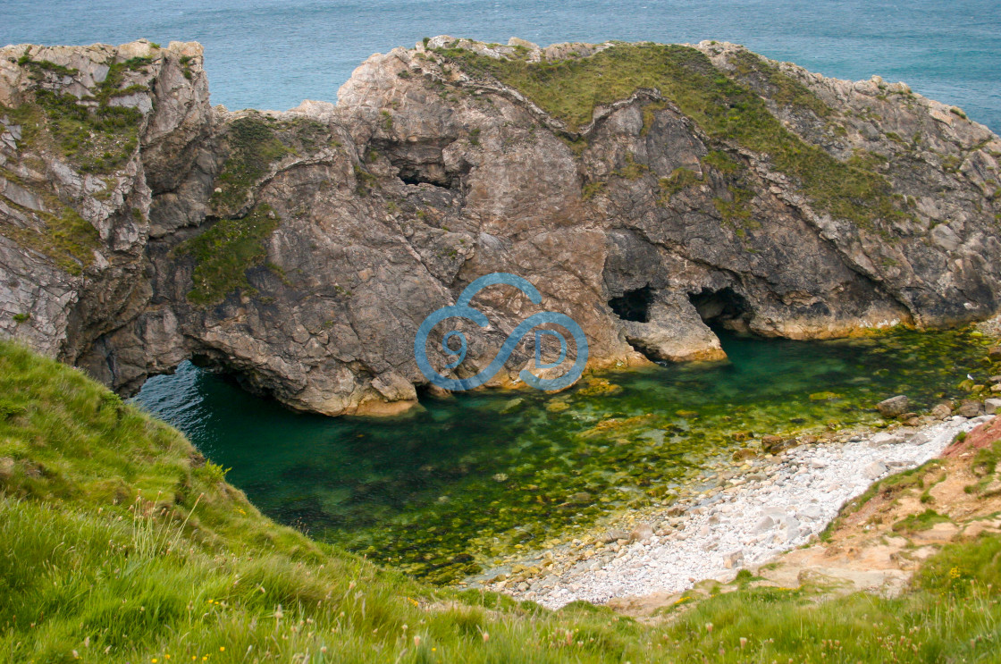 "Lulworth Crumple, Dorset" stock image