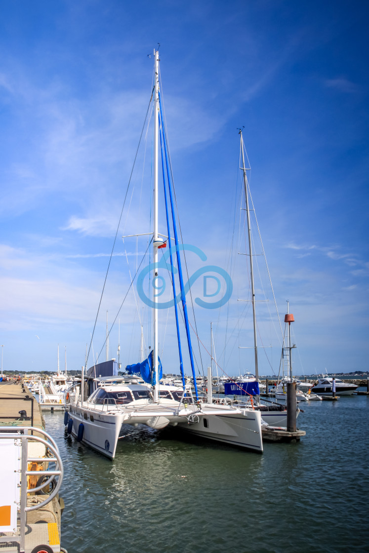 "Poole Harbour, Dorset" stock image