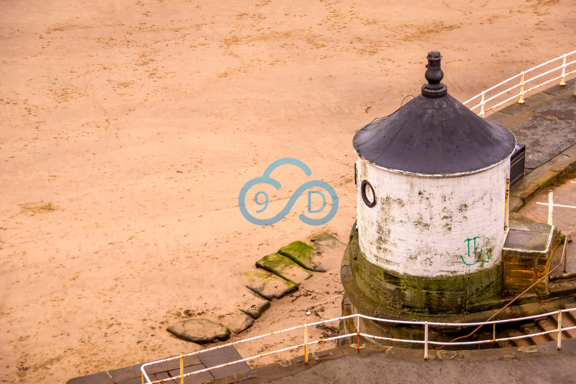 "The Beach Shop, Whitby" stock image