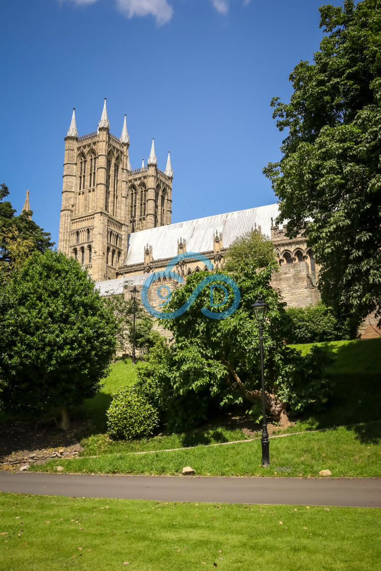 "Lincoln Cathedral" stock image