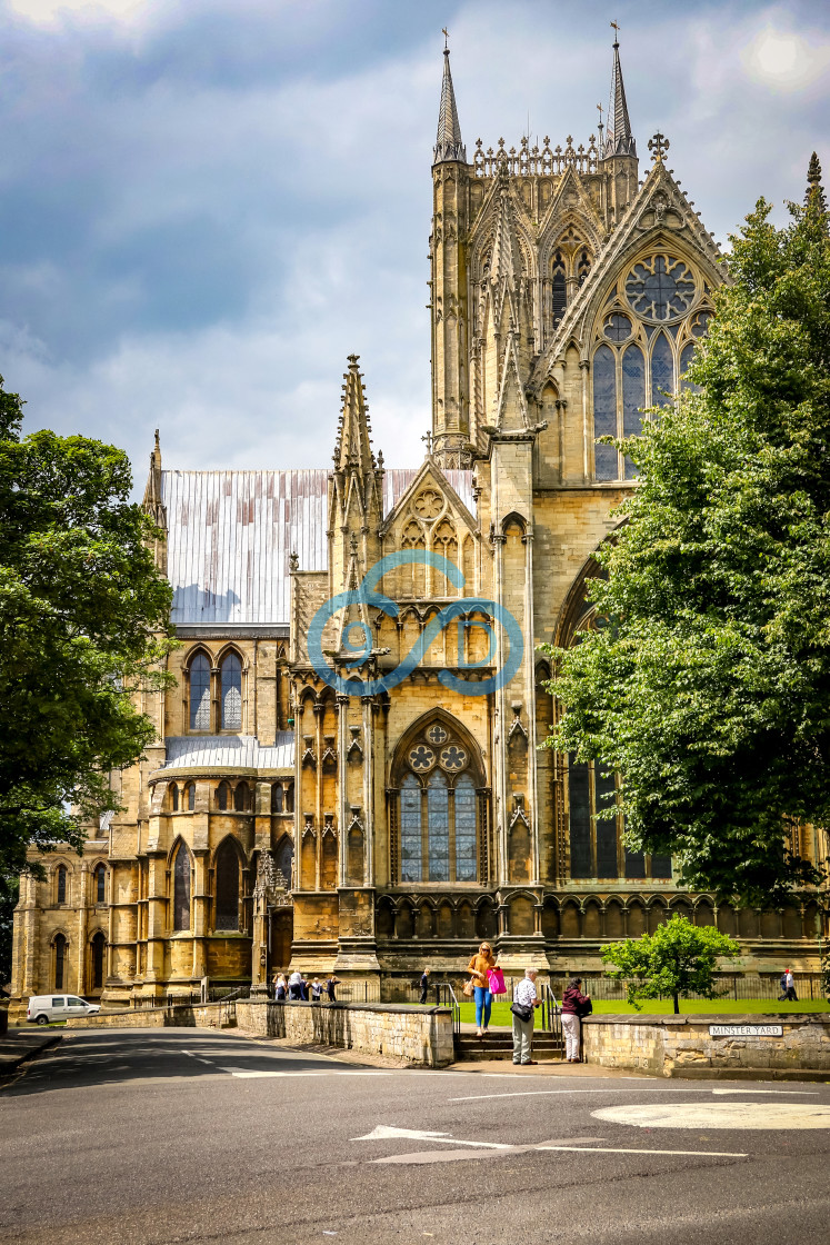 "Lincoln Cathedral" stock image