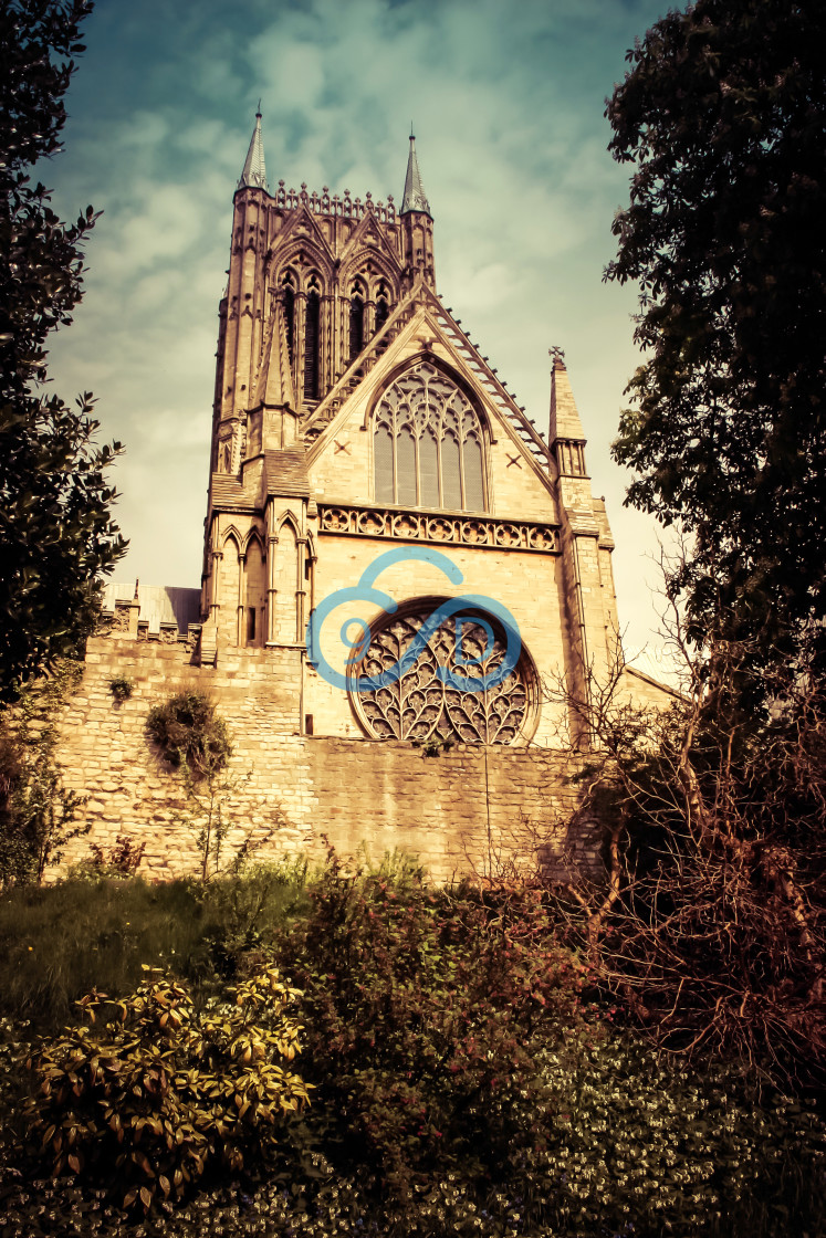 "Lincoln Cathedral" stock image