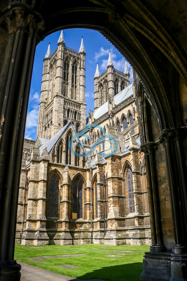 "Lincoln Cathedral" stock image