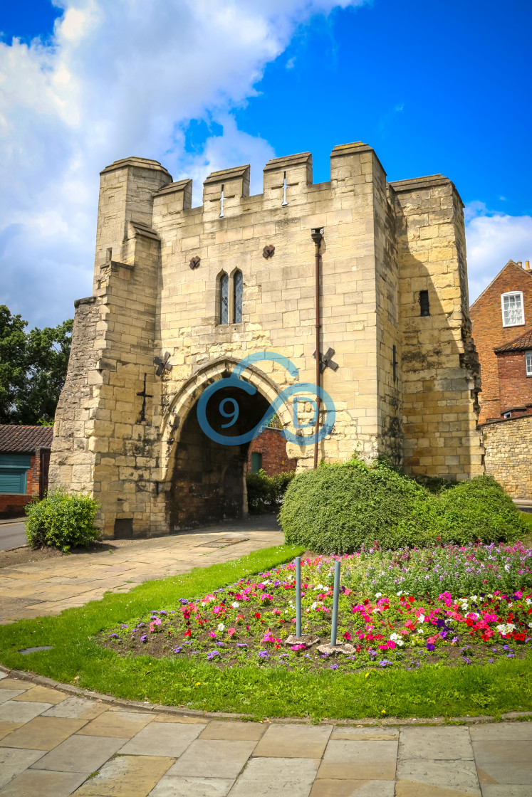 "Pottergate, Lincoln" stock image