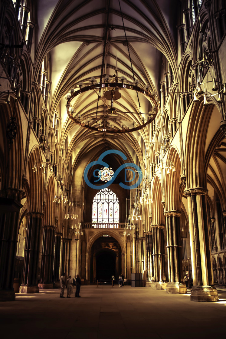 "Lincoln Cathedral" stock image