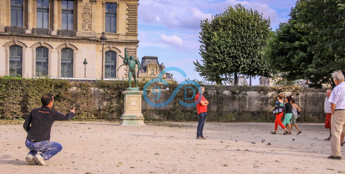 "French Pétanque" stock image