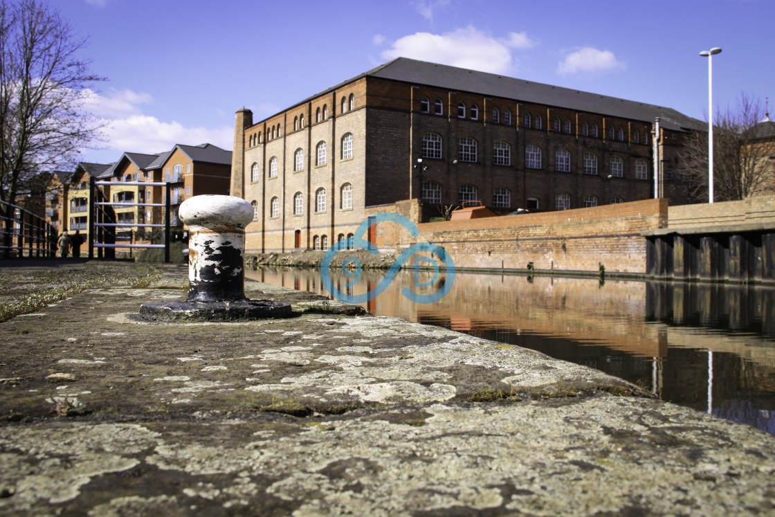 "Victorian Warehouse, Nottingham" stock image