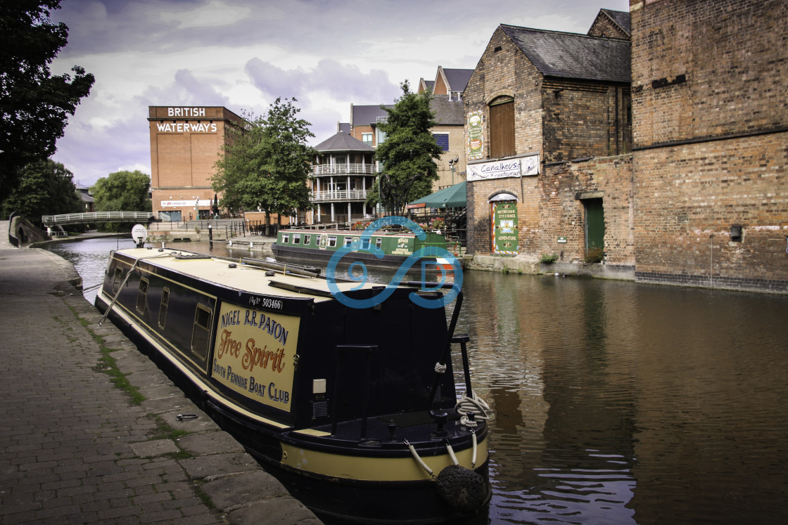 "Nottingham Canal" stock image