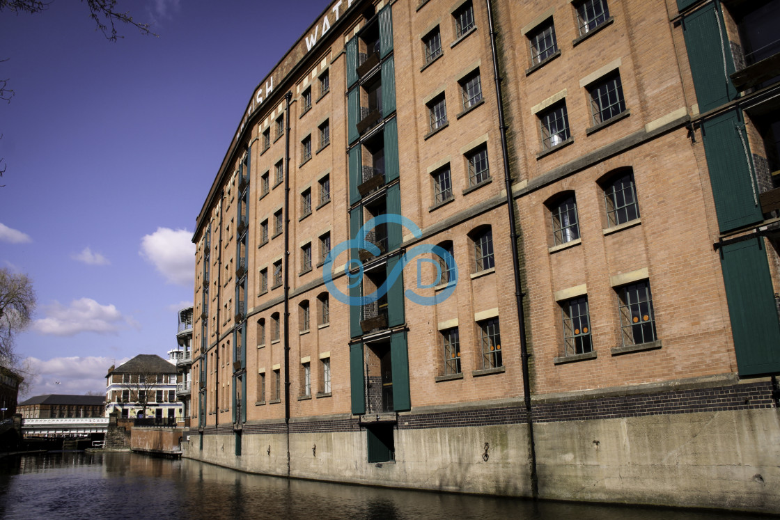 "British Waterways Building, Nottingham" stock image