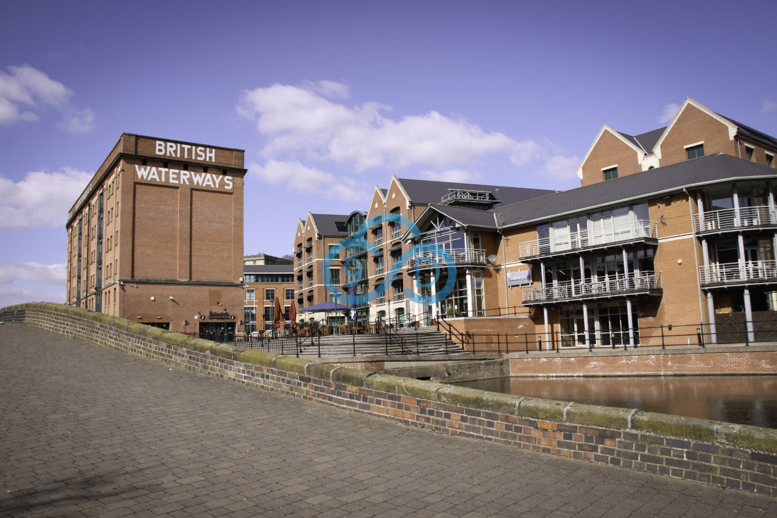 "British Waterways Building, Nottingham" stock image