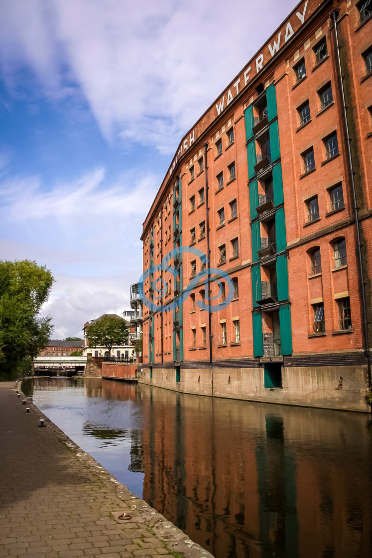 "British Waterways Building, Nottingham" stock image