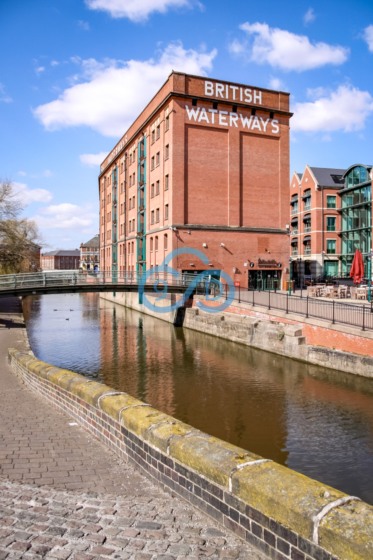 "British Waterways Building, Nottingham" stock image