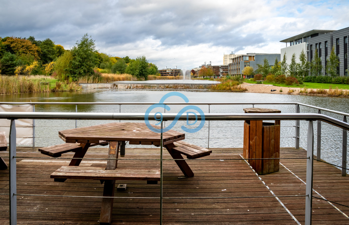 "Gardens at De Vere Jubilee Conference Centre, Nottingham" stock image