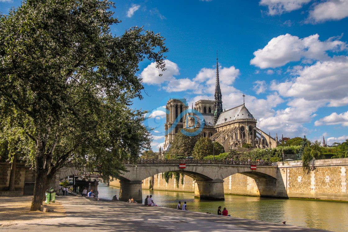 "Notre Dame Cathedral, Paris" stock image