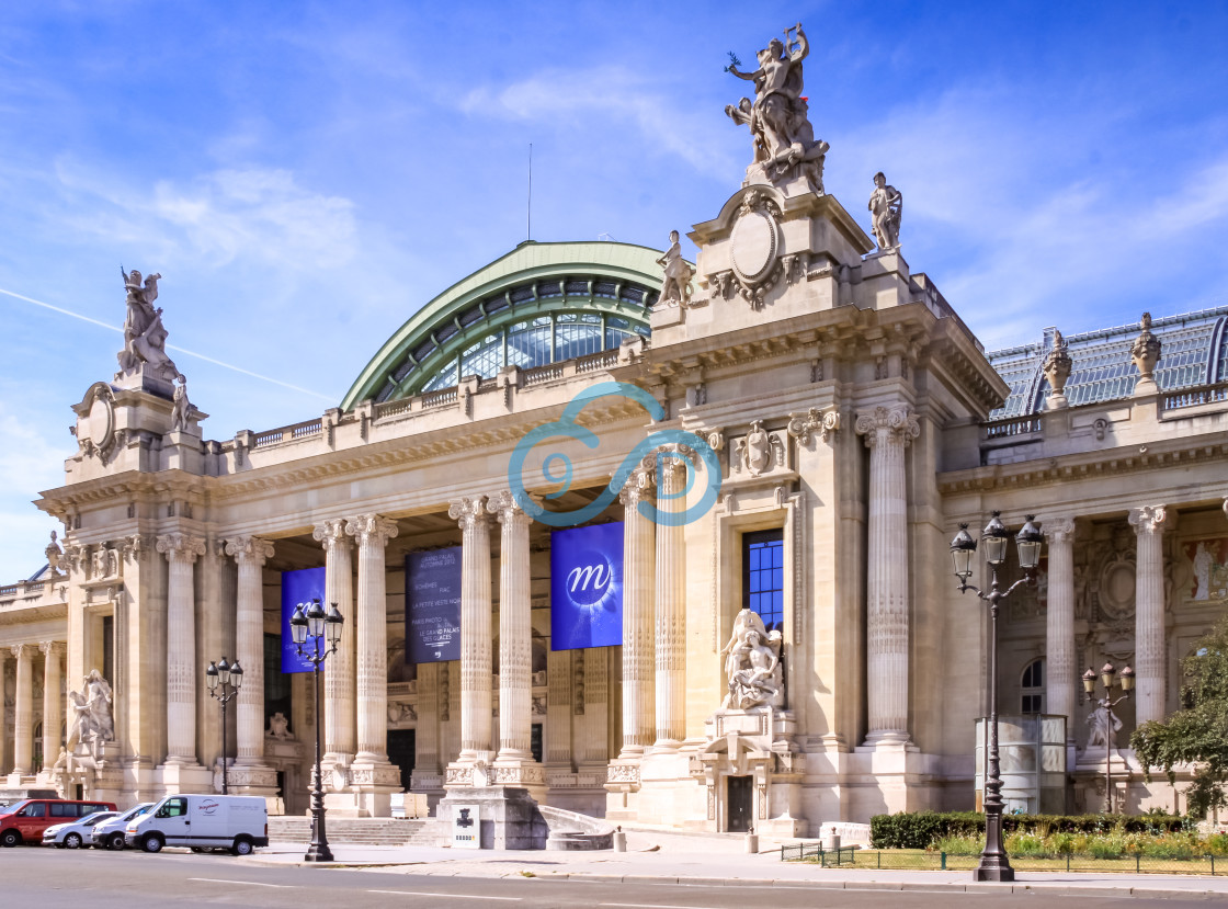 "Grand Palais, Paris" stock image