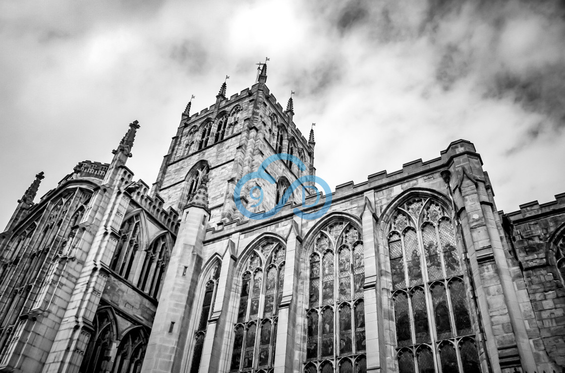 "St. Mary's Church, Nottingham" stock image