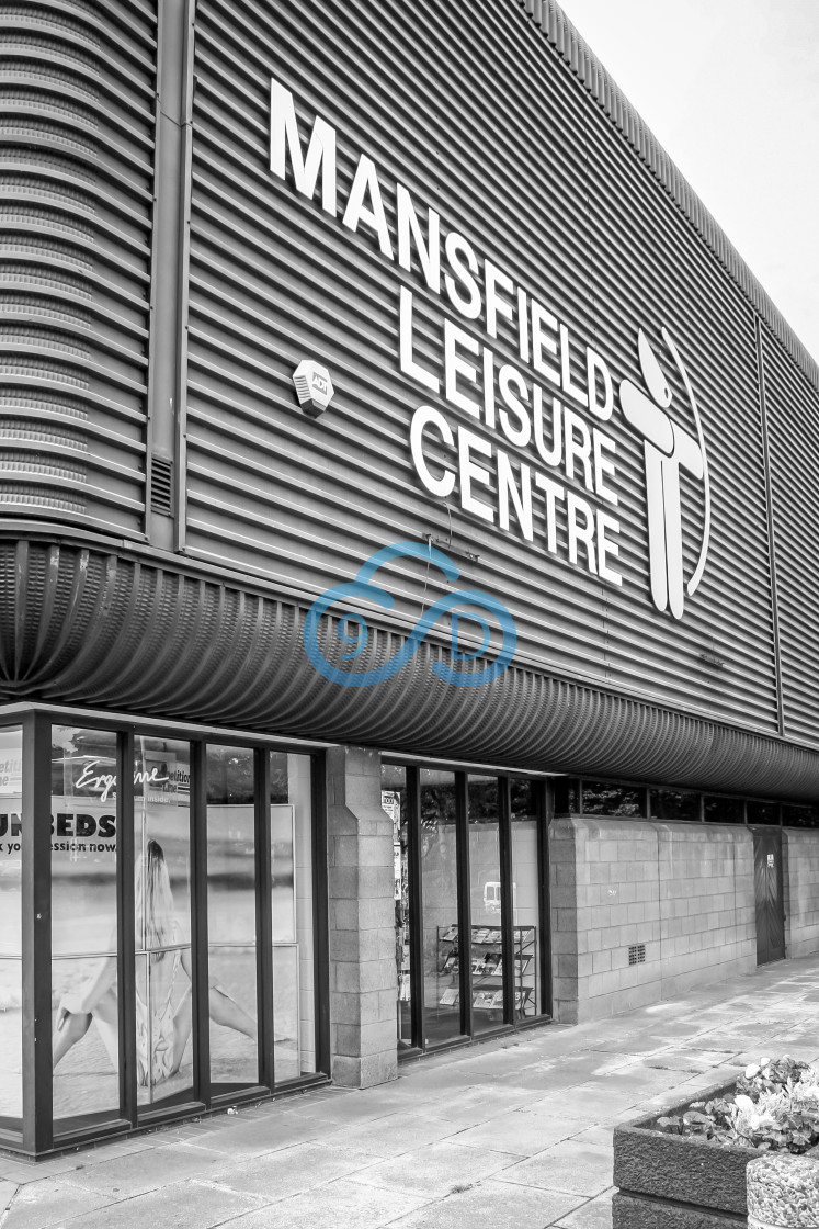 "Mansfield Leisure Centre" stock image