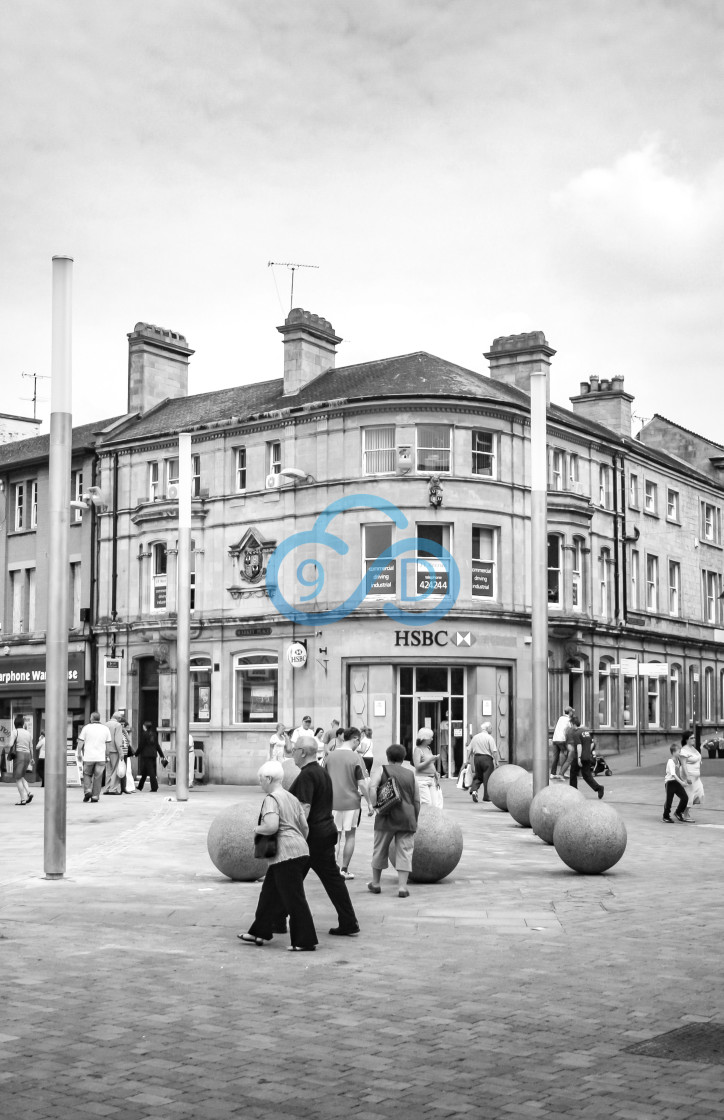 "Mansfield Market Place 2006" stock image