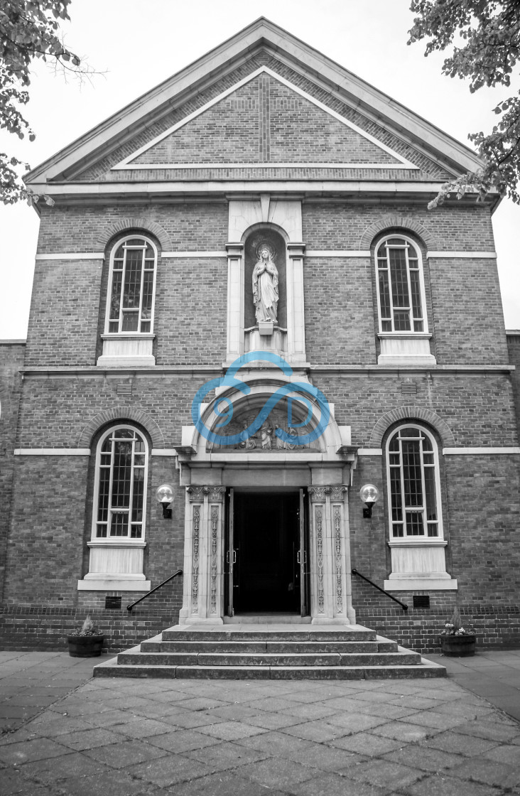 "Saint Philip Neri Catholic Church, Mansfield" stock image