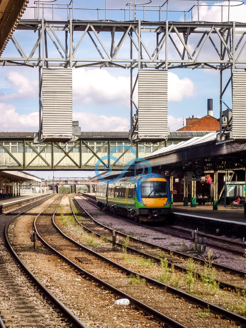 "Nottingham Train Station" stock image