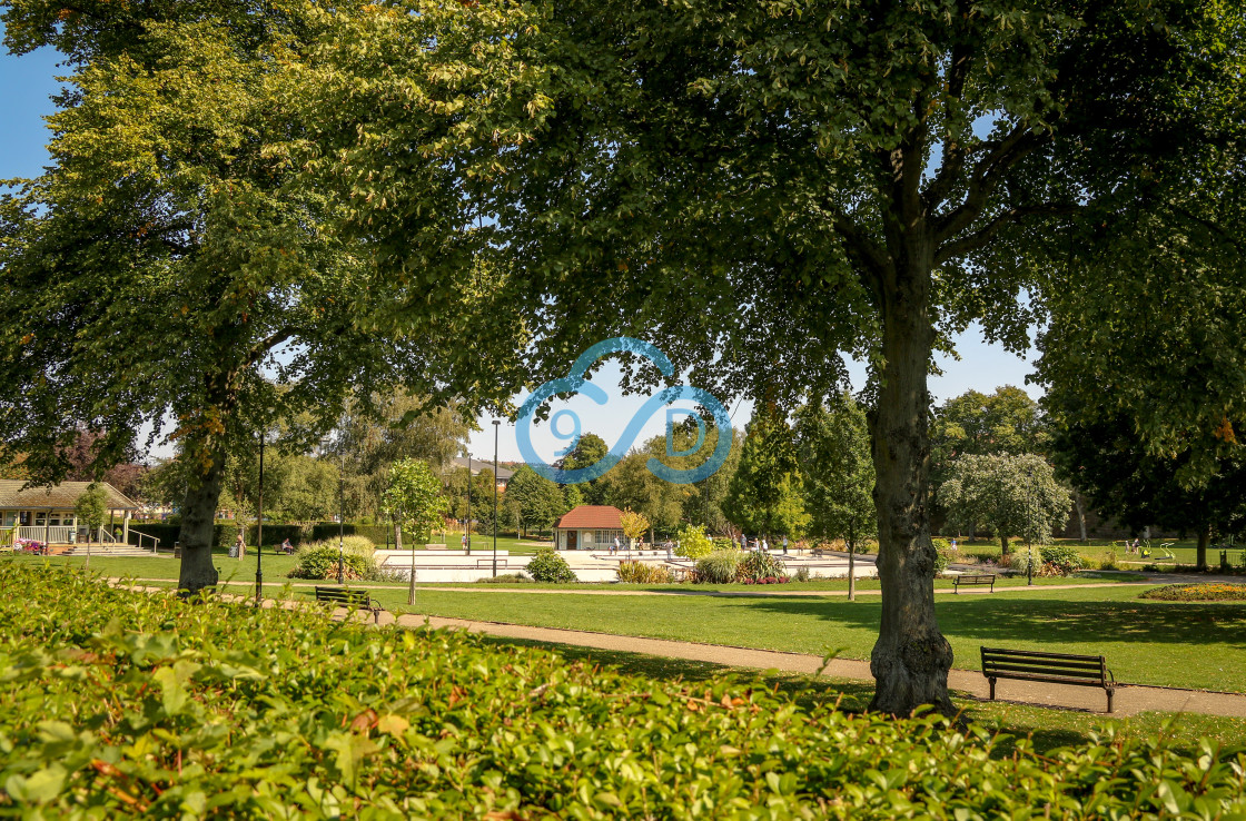 "Titchfield Park, Mansfield" stock image