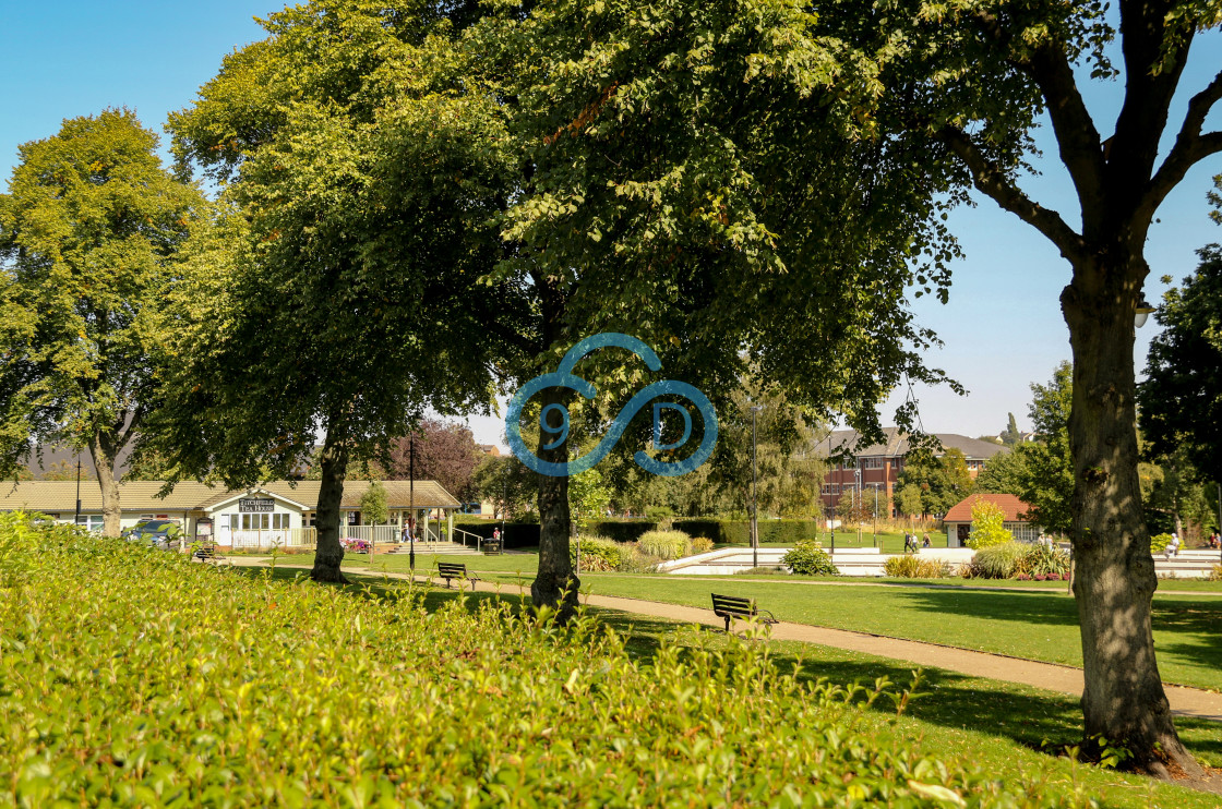 "Titchfield Park, Mansfield" stock image