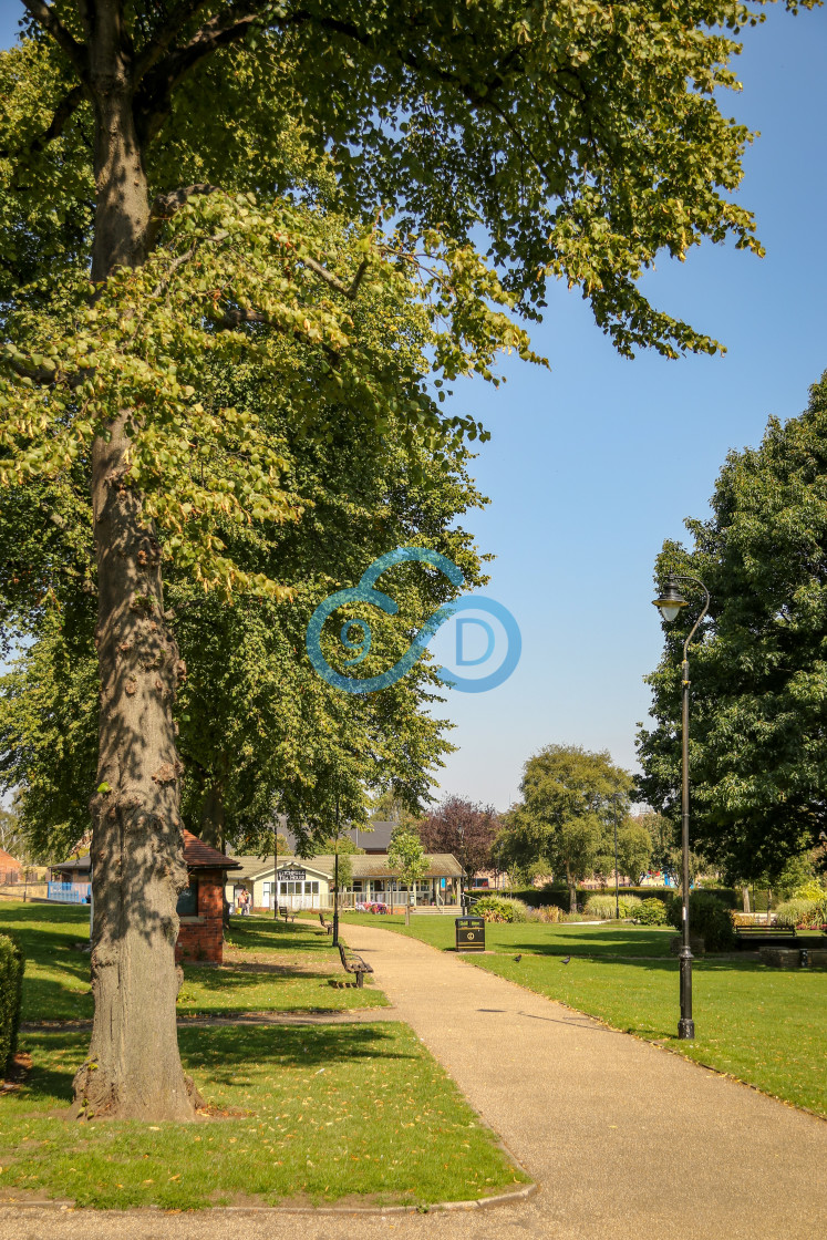 "Titchfield Park, Mansfield" stock image