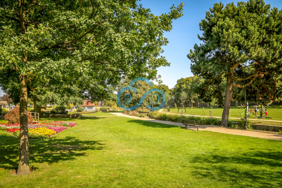 "Titchfield Park, Mansfield" stock image