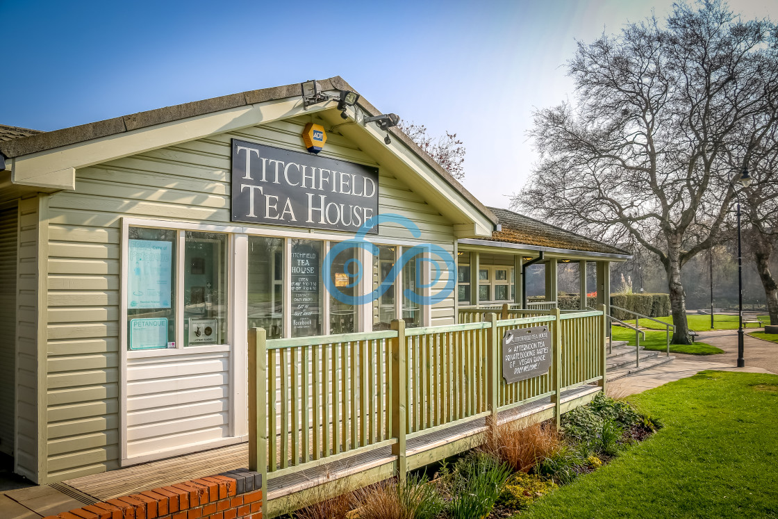 "Titchfield Tea House, Mansfield" stock image