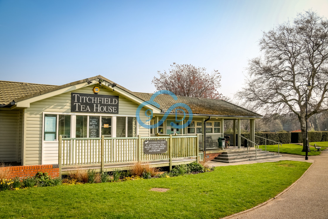 "Titchfield Tea House, Mansfield" stock image