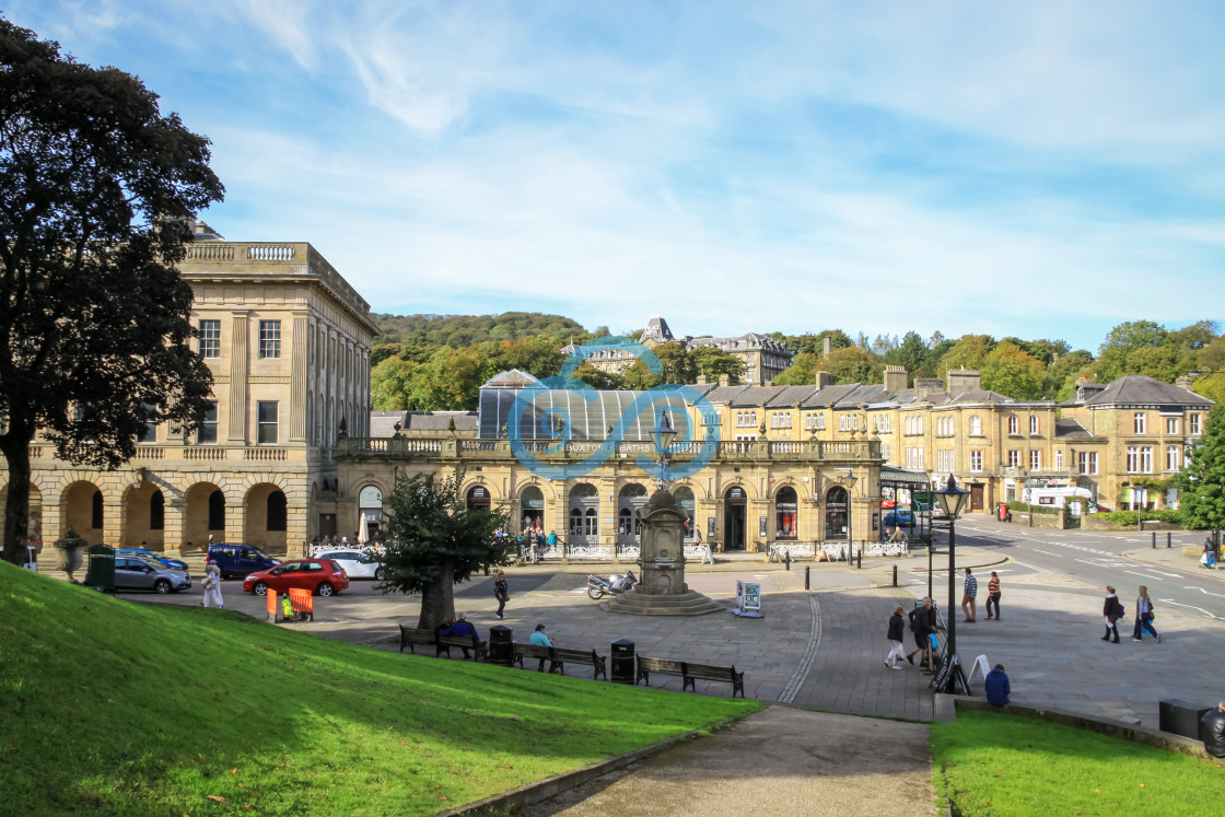 "Buxton Baths" stock image