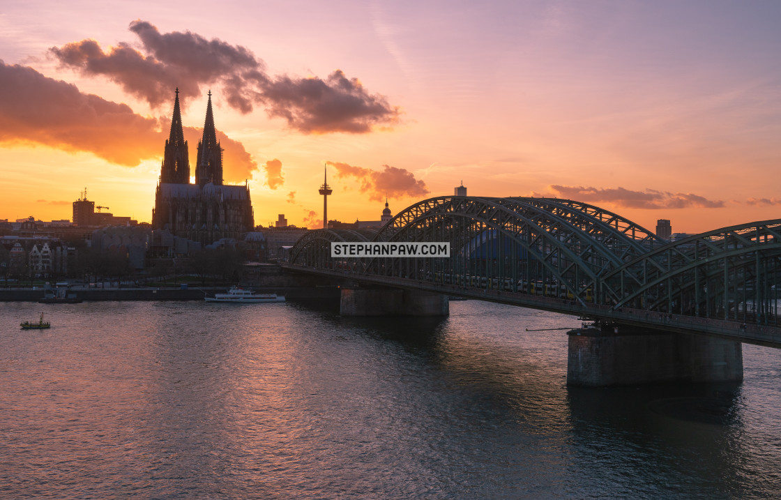 "Cologne Cathedral // Cologne, Germany" stock image