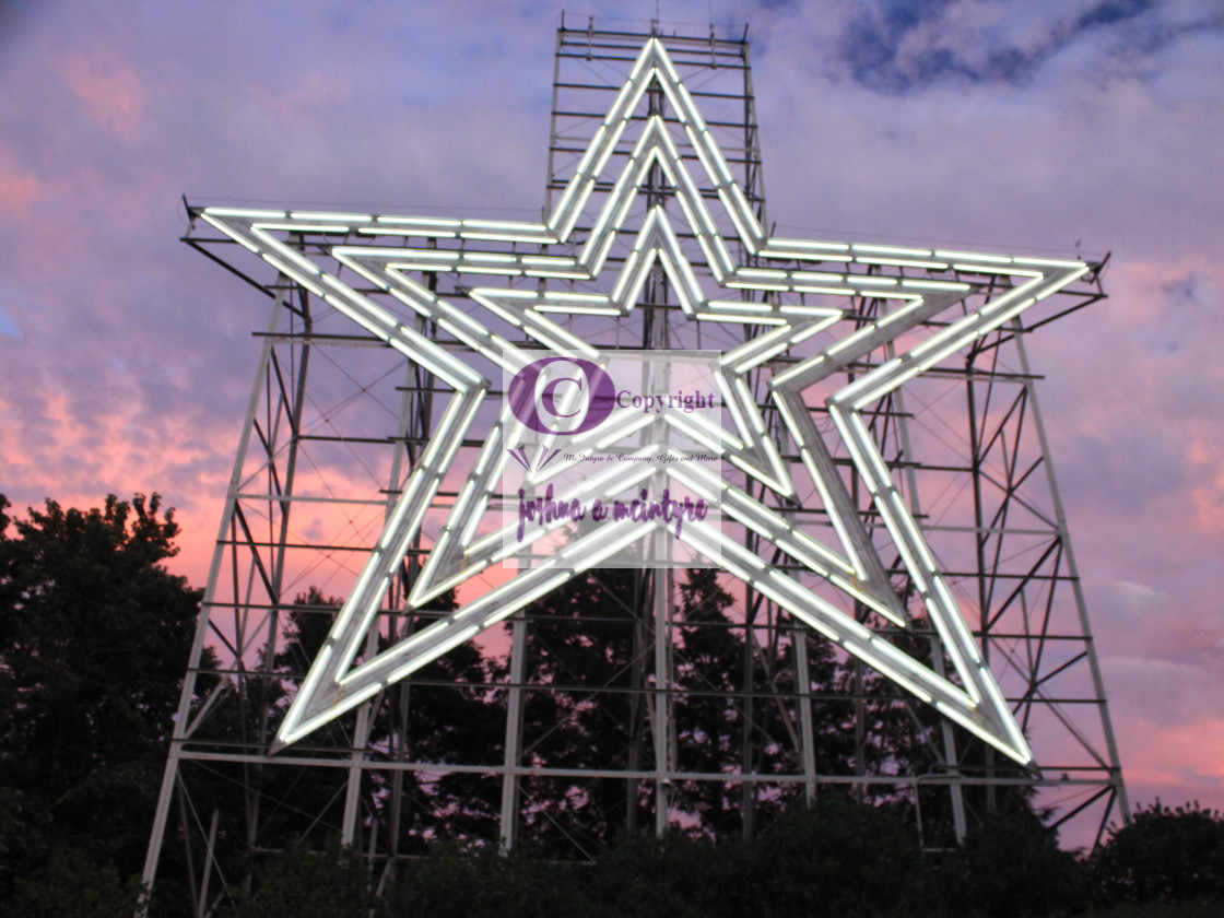 "Roanoke Star" stock image