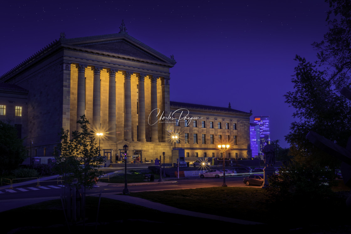 "The Philadelphia Art Museum" stock image