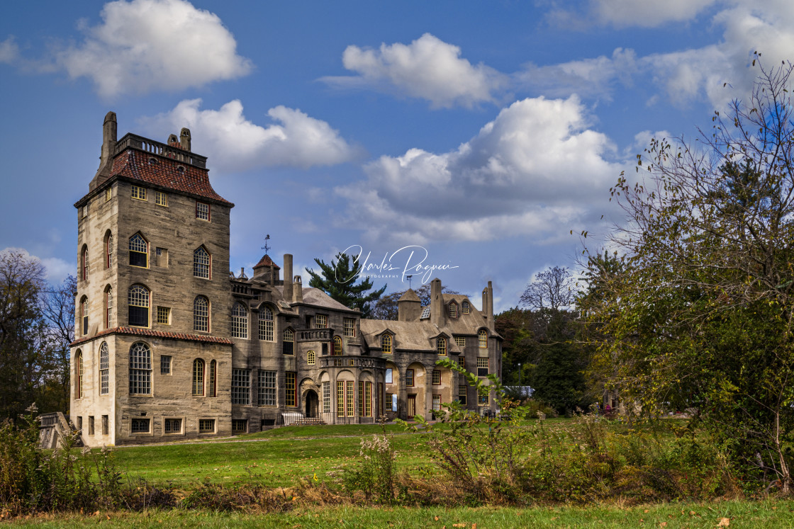 "Fonthill Castle" stock image