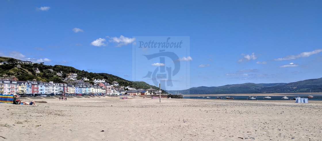 "Barmouth Beach" stock image