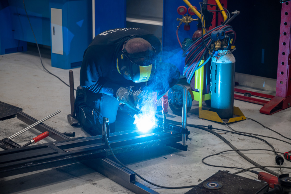 "Welding metal" stock image