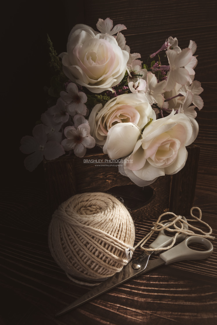 "Vintage Flowers" by Brashley Photography - $18.03 "Vintage Flowers" stock image