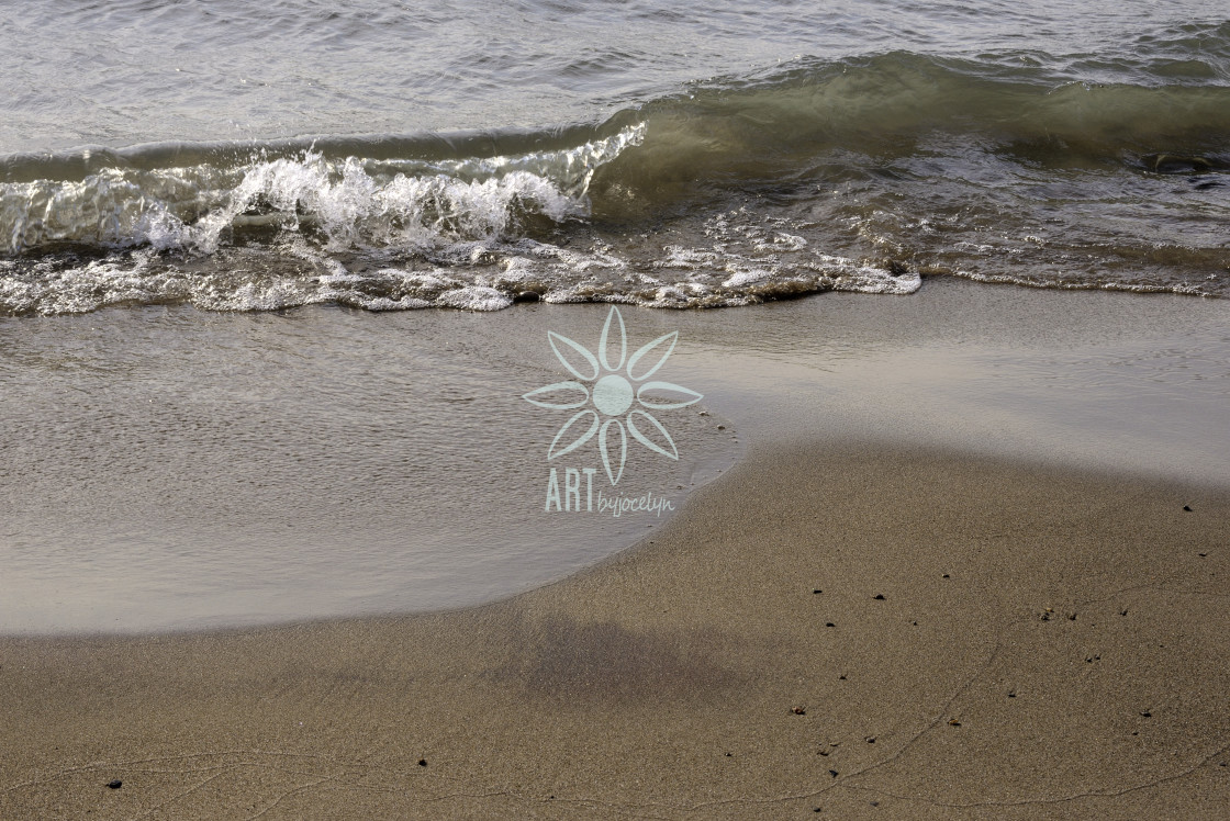 "Twisty Wave on Beach" by Jocelyn Ball - $6.34 "Twisty Wave on Beach" stock image