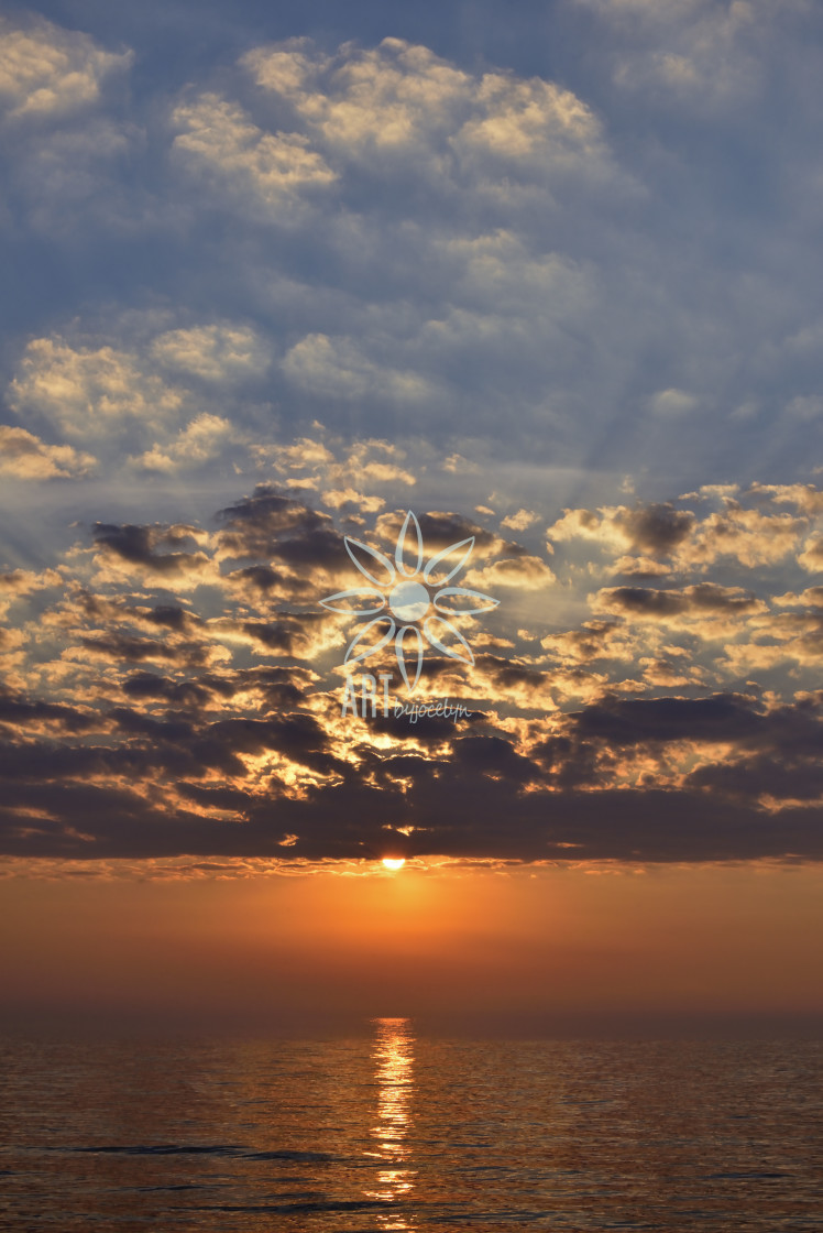 "Morning Sunrise Over Lake Clouds and Blue Sky" by Jocelyn Ball - $6.31 "Morning Sunrise Over Lake Clouds and Blue Sky" stock image