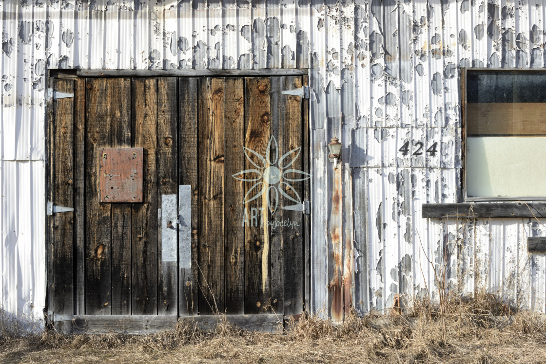 "Decrepit Abandoned Rural Industrial Building Exterior" by Jocelyn Ball - $6.32 "Decrepit Abandoned Rural Industrial Building Exterior" stock image