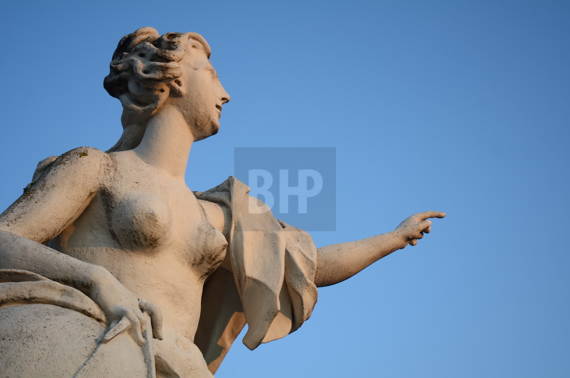 "18th Century Statue of Woman at Belvedere Palace, Vienna" by Brendan Howard - £10.00 "18th Century Statue of Woman at Belvedere Palace, Vienna" stock image