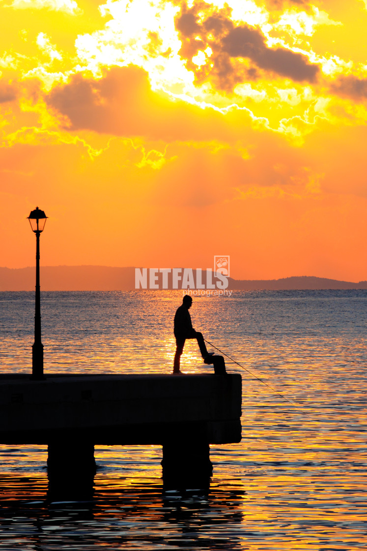 "The village of Parga" stock image